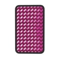 thumbnail image 7 of Car Handrails Box Pad 12.6 X 7.5 In Waterproof Non-Slip Wear-Resisting Durable Breathable Strong Tensile And Tensile Stretch Magenta Houndstooth_2, 7 of 7
