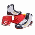 thumbnail image 4 of New Men's All-Season Professional Boxing and Wrestling Shoes, Unisex Training Shoes with Sole, Mid-Top and Low-Top Sanda/Combat Sports Shoes, High-Quality Handmade Fighting Shoes, Outdoor Fitness Sne, 4 of 9