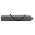 thumbnail image 4 of vidaXL Two Person Folding Sun Lounger Grey Steel, 4 of 5