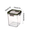 thumbnail image 3 of Contenedores de Almacenamiento de Alimentos Tarro Sellado para Granos, Varios Granos, Tarro de Almacenamiento de Cocina, Tarro de Plástico Transparente de Grado Alimentario Contenedores de Almacenamie, 3 of 3