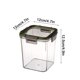thumbnail image 3 of Contenedores de Almacenamiento de Alimentos Tarro Sellado para Granos, Varios Granos, Tarro de Almacenamiento de Cocina, Tarro de Plástico Transparente de Grado Alimentario Contenedores de Almacenamie, 3 of 3