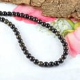 thumbnail image 3 of K-KED Natural Golden Obsidian 6mm Round Beads 16-28" Chain Handmade Necklace For Women-28 in, 3 of 6