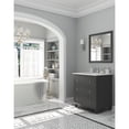 thumbnail image 2 of Laviva Luna 30" Wood Cabinet with VIVA Stone Countertop in Gray/Matte White, 2 of 9
