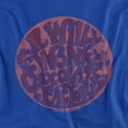 thumbnail image 2 of Willy Wonka and The Chocolate Factory Circle Logo Women's T Shirt, Royal, Medium, 2 of 6