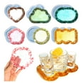 thumbnail image 2 of UNTERING Cloud Heart Flower Shape Tray Molds with Edge Jewelry Tray Candle Holder Mold Plate Dish Container Resin Casting Mould, 2 of 8