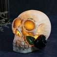 thumbnail image 1 of EIMELI Décoration Lumineuse de Crâne d'Halloween à Led, 1 of 7