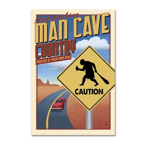 Trademark Fine Art 'Travel Poster 87' Canvas Art by Lantern Press