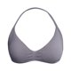thumbnail image 5 of Sujetador deportivo sin espalda con tirantes para mujer - Copas acolchadas extraíbles, nailon-spandex - Sujetador de yoga y gimnasio con fruncido delantero - Tallas XS-XL, 5 of 5