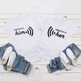 thumbnail image 2 of TAIAOJING Mens Streetwear Style T-Shirts Couple Casual Valentine's Day Printing Crewneck Short Sleeve Tee Tops Tunic Blouse Fashion Tee Tops, 2 of 3