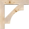 thumbnail image 3 of Ekena Millwork 5 1/2"W x 36"D x 36"H Westlake Block Smooth Bracket, Douglas Fir, 3 of 25