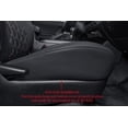 thumbnail image 5 of Coverdream Custom Fit For Tacoma Car Seat Covers for Toyota Tacoma Base 2012-2015 - Breathable Leather Auto Seat Covers (Full Set,Black With Red), 5 of 7