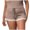 Coffee, variant on ZUKMRJPC Dressy Sleepwear Shorts for Women Sexy Lace Hem Patchwork Shorts Drawstring High Waisted Knitted Ribbed Pajama Shorts