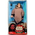 thumbnail image 2 of Star Wars Episode I Qui-Gon Jinn with Tatooine Poncho Figure 1999 Hasbro 26465, 2 of 8