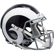 Riddell Los Angeles Rams 2016 Color Rush Blue & White Revolution Speed Full-Size Replica Football Helmet