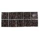 thumbnail image 1 of 10pcs Tile Sticker 15x15cm 3D Self Adhesive Backing Waterproof Oil Proof Decorative 0.26mm Thicker PVC Tile Decals, 1 of 5