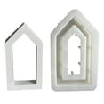 thumbnail image 3 of House Shape Candle Mould DIY Resin Cements Clay Gypsum Casting Mould Table Home Decorations Silicone Mould for Enthusias, 3 of 7