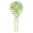 thumbnail image 2 of Démêlant Cheveux Humides et Secs Régulier - Vert-Blanc par Michel Mercier pour Femmes - 1 Pce Brosse à Cheveux, 2 of 2