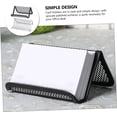 thumbnail image 5 of CPHDW7 Metal Mesh Desk Business Card Holder, Office Supplies Display Rack for Home Office Desk, Business Gift for Men Black 2PC, 5 of 9