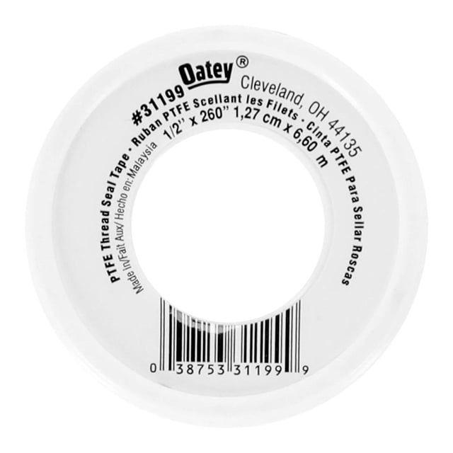 Cinta Ptfe Oatey Blanco 1/2"X260"