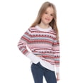 thumbnail image 7 of Purcoar Family Matching Sweaters Stripe Knitting Pullover, 7 of 7