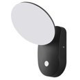 thumbnail image 1 of Lámpara de pared LED para exteriores, impermeable, para patio, pared exterior, terraza, sensor de puerta superbrillante, color negro, negro, 1 of 5