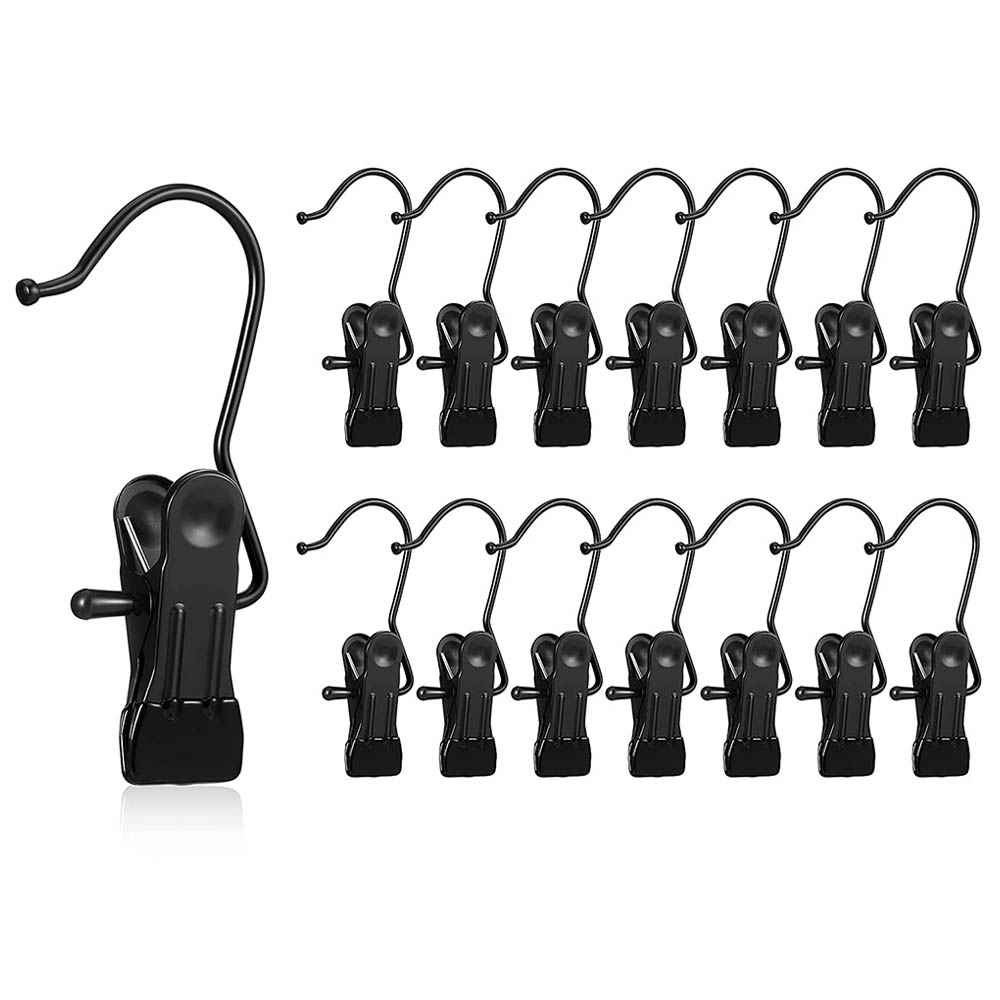 Boot Hangers, 15 Pack Hanging Clips for Closet, Hanging Clips, Heavy