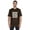 Brown, variant on Mens Graphic Tshirt "Awesome Dads Have Tattoos & Beards" Crew Neck Tee Shirt For Dad