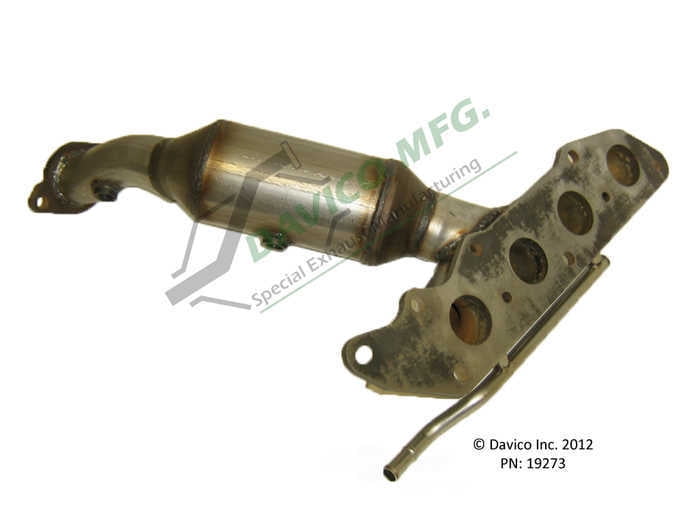 Davico Mfg Catalytic Converter P/N:19273 Fits select: 2007-2009 FORD FUSION, 2007-2009 MERCURY MILAN