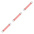 thumbnail image 1 of Decodeary 30-150lbs Extenseur de Poitrine Sangle Élastique Corde Résistance Jambe Pied Rouge 67 x 11cm 3ensemble, 1 of 6