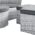 thumbnail image 4 of Modway Scottsdale Canopy Sunbrella® Outdoor Patio Daybed in Light Gray Gray, 4 of 9