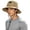 Khaki, variant on Large Head Hats for Men Unisex Summer Wide Brim Sun Hat Beach Cap With Outdoor Hat For Travel Hiking Gardening, One Size