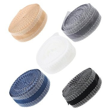 Hemming Tape for Pants Adhesive 5 Rolls Iron Tapes Jeans Patch DIY Clothing Accessories Trouser Crimping Polyester