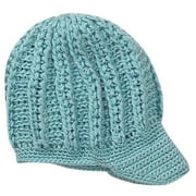 No Boundaries - Crocheted Newsboy Hat