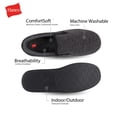 thumbnail image 3 of Hanes Men's Closed Back Slipper Shoe - Memory Foam with Indoor Outdoor Sole, 3 of 9