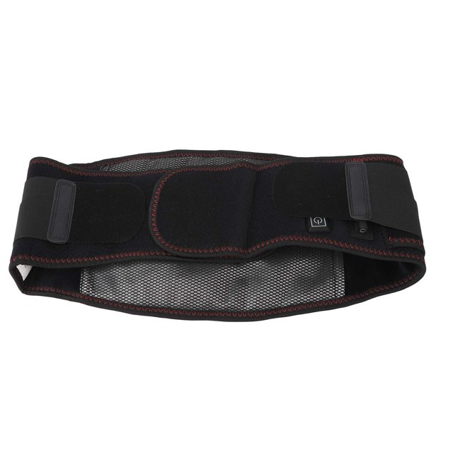 Soporte lumbar fuente de alimentación USB Cómoda descompresión Calentamiento rápido Cinturón de soporte de cintura Ajuste de temperatura de tres velocidades Seguro para ANGGREK Otros