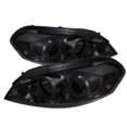 thumbnail image 3 of Spyder Chevy Impala 06-13 / Chevy Monte Carlo 06-07 - Projector Headlights - LED Halo - LED ( Replaceable LEDs ) - Smoke - High H1 (Included) - Low Fits select: 2006-2013 CHEVROLET IMPALA, 3 of 5