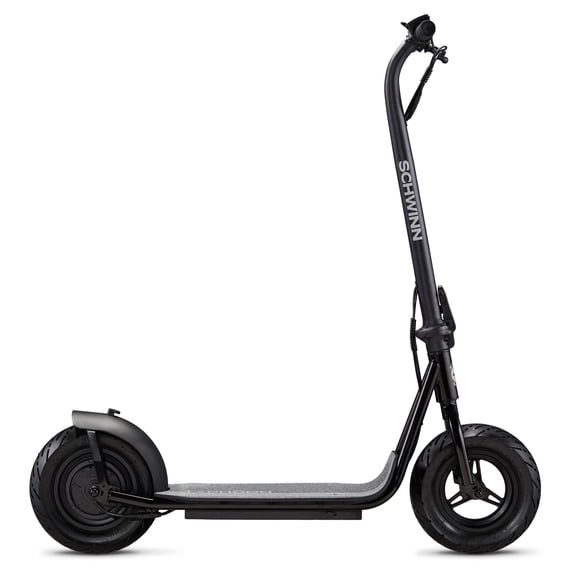Schwinn Typhoon Foldable Electric Scooter, 10 Inch Wheel, For Age 13 , Black
