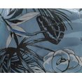 thumbnail image 5 of oneOone Georgette Viscose Dusty Blue Fabric Florals Sewing Craft Projects Fabric Prints By Yard 42 Inch Wide, 5 of 6