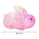 thumbnail image 4 of Slow Rebound Maltose Squeeze Toy Stress Relief Toy Cute Squeezable Bunny Toy Cartoon Non-sticky Material Glitter Rabbit Stress Balls Anxiety Relief, 4 of 7