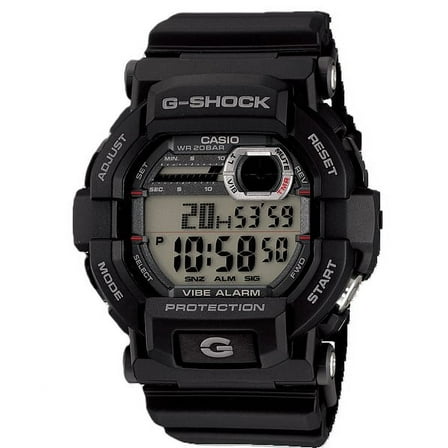 Casio Men's G-Shock Wristwatch with Black Resin Strap - GD350-1C