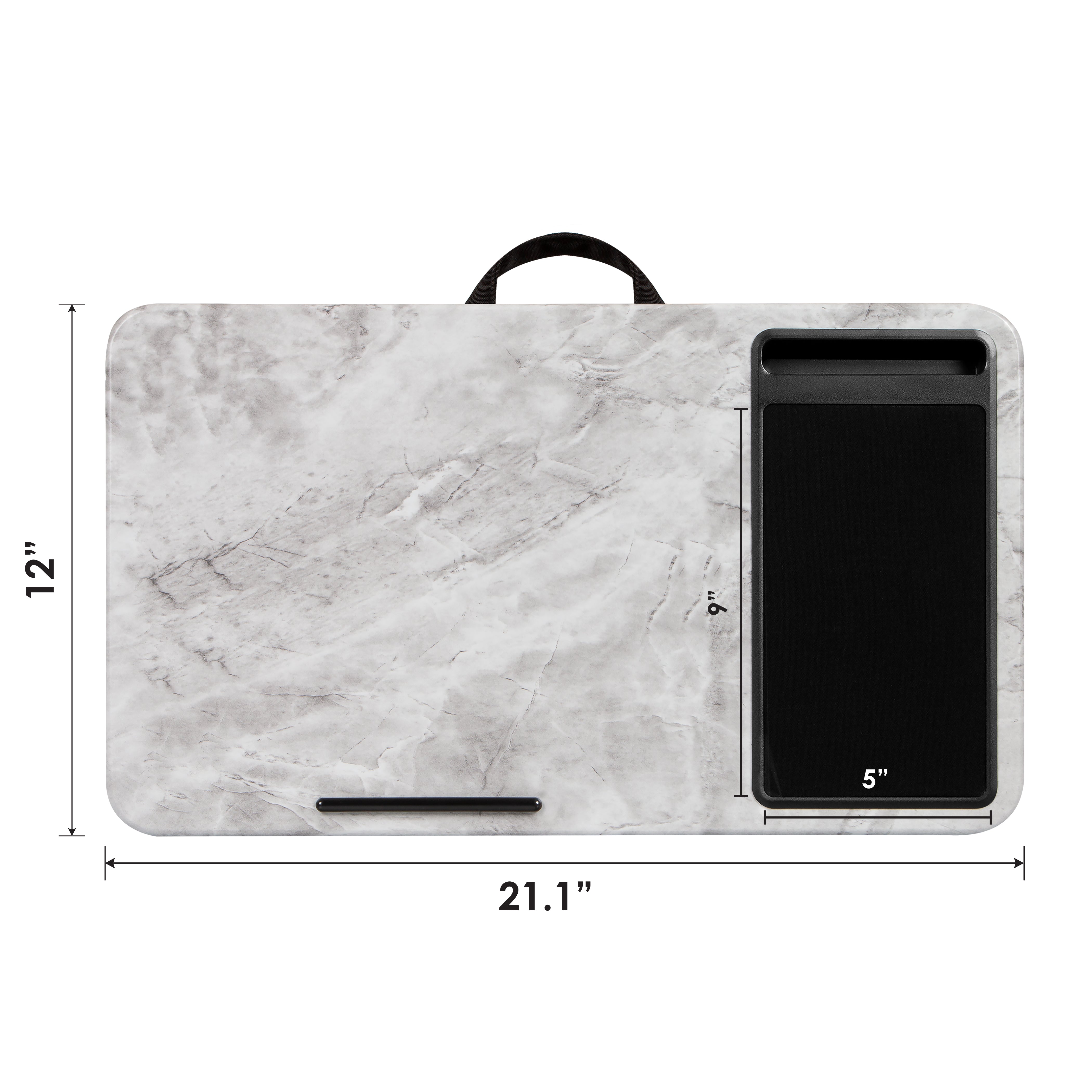 LapGear® Home Office Lap Desk - White Marble - image 5 of 6