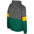 thumbnail image 3 of Men's Colosseum Charcoal Baylor Bears Miles Full-Zip Hoodie Jacket, 3 of 3