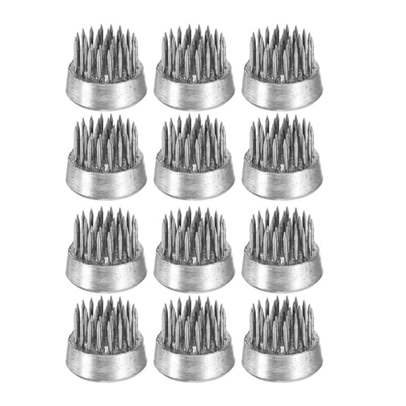 12pcs Flower Frog, Round Stainless Floral Frogs, Flower Arranger Fixed Tool Pin Frog for Flower Arrangement Vase