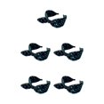 thumbnail image 3 of Justharion Collection d'Accessoires Cheveux avec Ces Bandeaux Confortables pour Femmes Accessoires Cheveux Polyester Légers pour Femmes Vert Noirâtre 5Set, 3 of 6