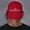 Cranberry, variant on Team Bullmastiff - Top Dog Dad Hat (Cranberry)