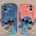 thumbnail image 4 of Funda de dibujos animados Disney Stitch Wave para Xiaomi Mi 13T Pro 12T 11 Lite 5G NE 11i 12 13 10T 10i POCO X3 Pro NFC X4 GT X6 X5 F3 F4 F5, 4 of 5