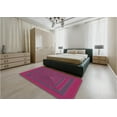 thumbnail image 4 of Ahgly Company Indoor Rectangle Patterned Raspberry Red Area Rugs, 7' x 10', 4 of 6