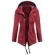 thumbnail image 1 of 2021 nuevo cortavientos chaqueta con capucha de longitud media cintura impermeable al aire libre Amazon, 1 of 6