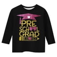 thumbnail image 3 of lnmuld Preschool Graduation Shirt for Girls Graduate 3/4 Sleeve Top Size:10-11 Years, 3 of 4