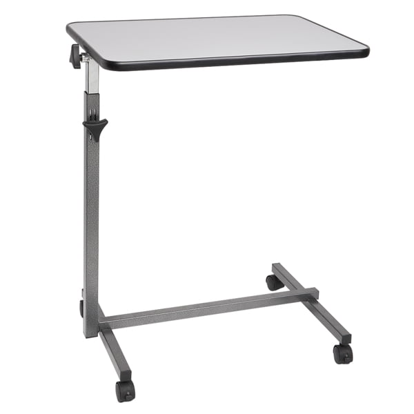 Height Adjustable Laptop Desk Hospital Table Cart Over Bed Sofa Stand Snack Tray 
